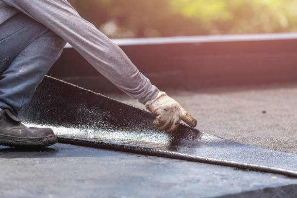 Professional Basement Waterproofing technician working in Waterville, WA